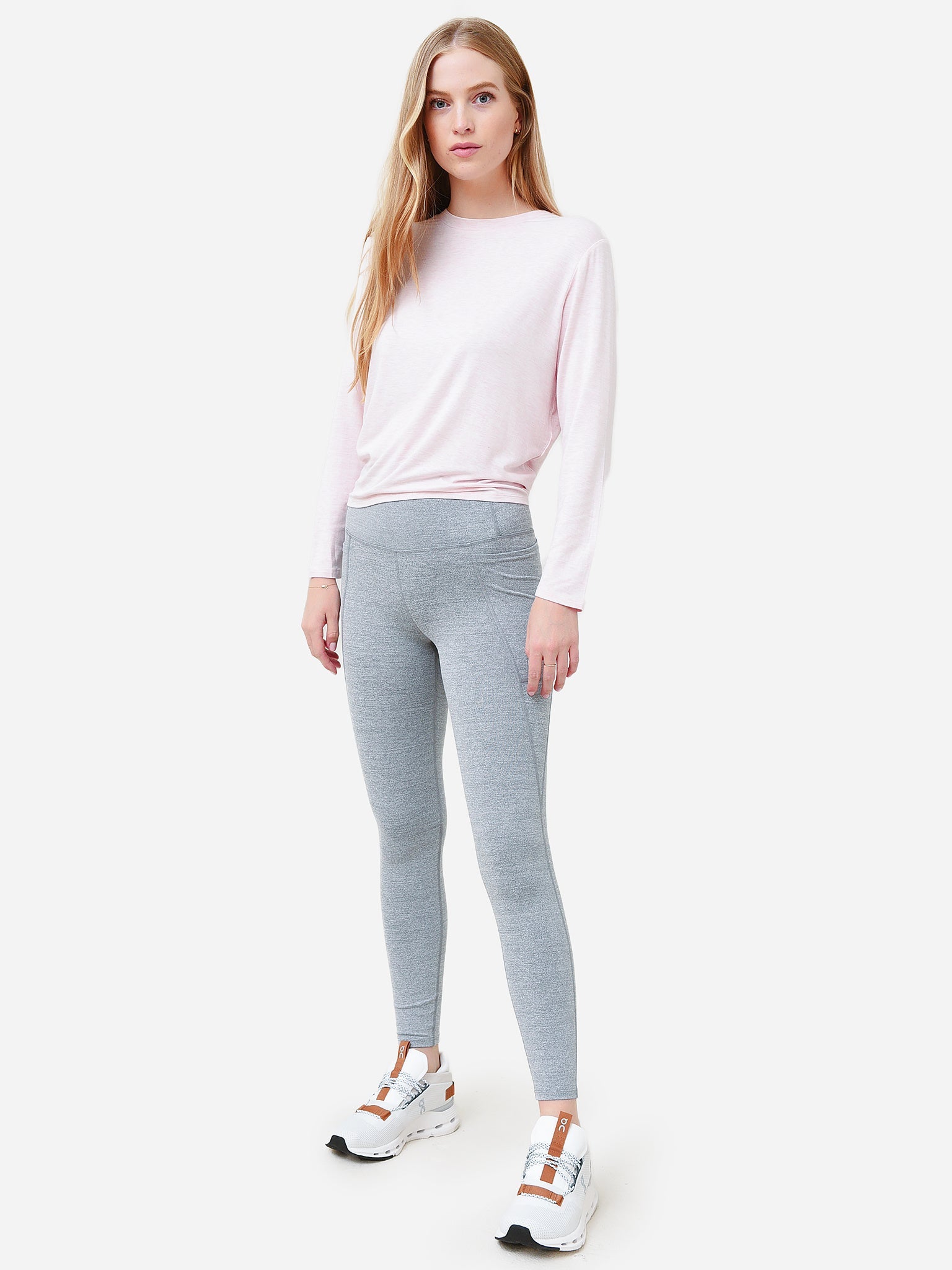 Addison Bay Women's Tie-Back Long Sleeve Top